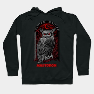 The Moon Owl Mastodon Hoodie